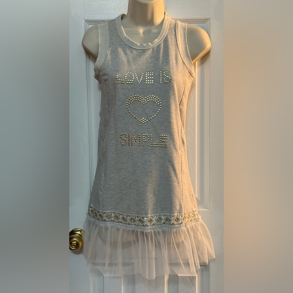 Blu by blu Grey Dress Sz 14 NWOT